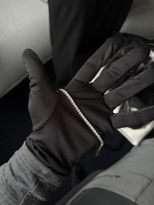 Luxury VVS Lab Diamond Tennis Bracelet – 10K White Gold Finish